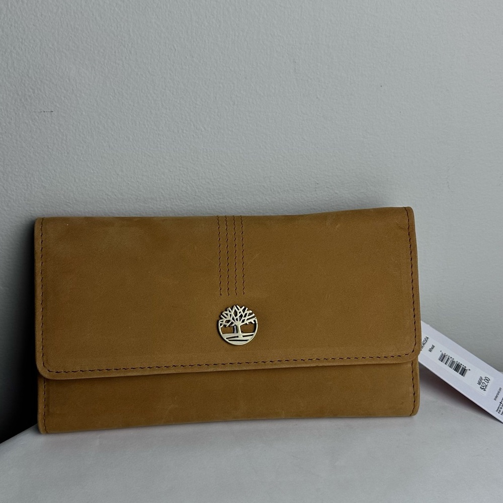 Timberland Women’s brown Leather Wallet new